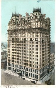 Vintage Postcard 1910's The Bellevue-Stratford Hotel Philadelphia Pennsylvania