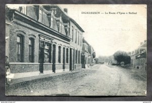 h3845 - DICKENBUSCH Belgium 1910s La Rue d'Ypres a Bailleul