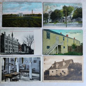 LOT of 61 ANTIQUE POSTCARDS - PRISONS