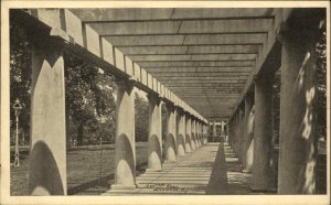Louisville Kentucky KY Central Park c1930s-40s Postcard
