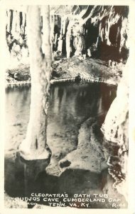 Tennessee Virginia Kentucky Cleopatra's Bath 1940s RPPC Photo Postcard 22-10038