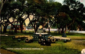 Virginia Fortress Monroe Trophy Garden 1907