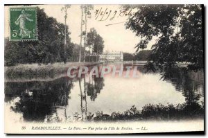 Old Postcard Rambouillet The Park View taken from Miss Treats