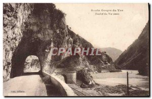Old Postcard Route Gorges Du Var