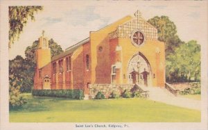 Pennsylvania Ridgway Saint Leo's Church Dexter Press