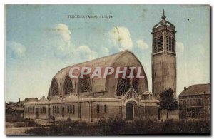 Old Postcard Tergnier Church