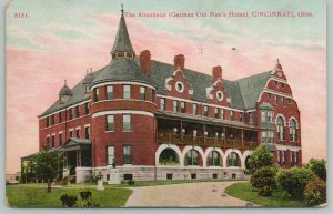 Cincinnati Ohio~Altenheim German Old Men's Home~c1910 Postcard