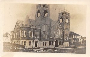 M E Church real photo Parkersburg, Iowa