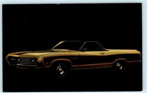 Automobile Car Advertising 1970 FORD RANCHERO SQUIRE Personal Pickup  Postcard