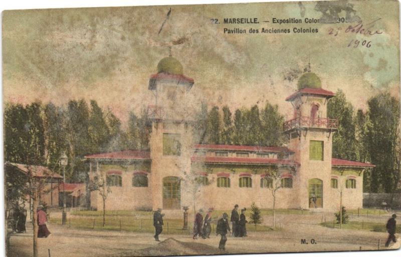 CPA MARSEILLE EXPO 1922 Pavillon des Anciennes Colonies (132246)