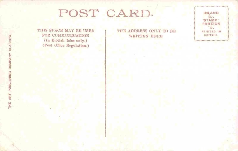 Keswick Town Hall Lake District Cumbria UK postcard