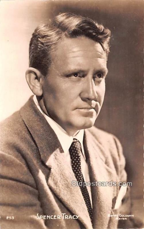 Spencer Tracy Movie Star Actor Actress Film Star Unused 