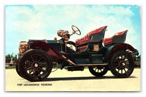 1907 Locomobile Touring Postcard Service Notice Allen Buick Co. Racine Wisconsin