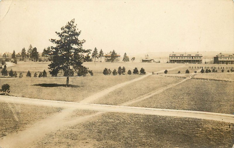 RPPC Postcard Fort George Wright Spokane WA
