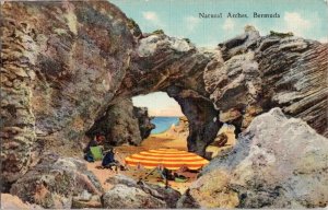 Natural Arches, Bermuda Linen postcard