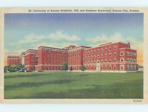 Unused Linen HOSPITAL AT UNIVERSITY OF KANSAS Kansas City Kansas KS L7250@