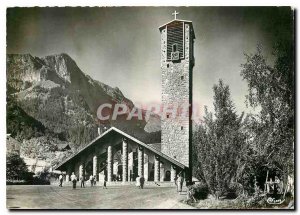 Postcard Modern Plateau d'Assy Haute Savoie Our Lady of All Grace