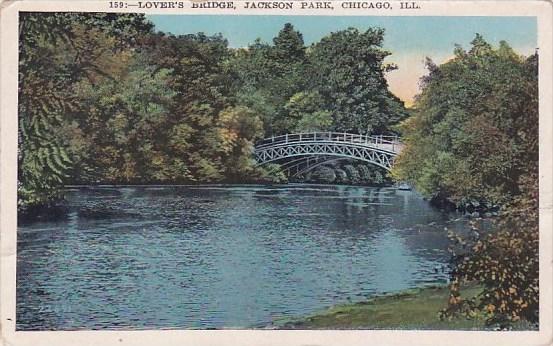 Illinois Chicago Lovers Bridge Jackson Park