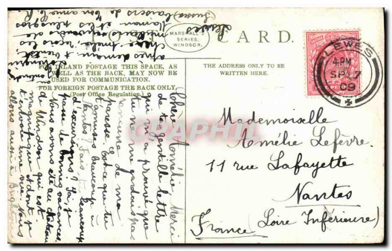 Postcard Old Windsor Castle