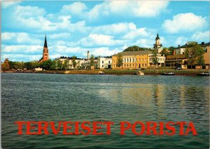 Finland Terveiset Porista Waterfront View