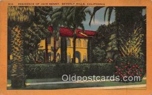 Residence of Jack Benny Beverly Hills, CA, USA 1940 