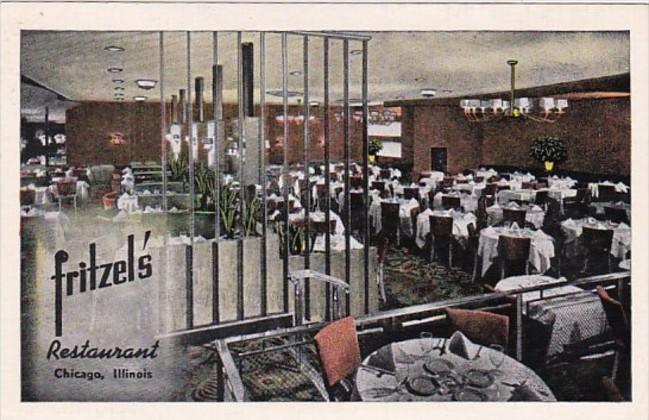 Illinois Chicago Fritzel's Restaurant Dining Room