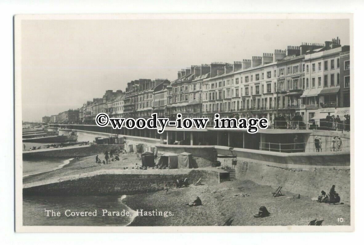 aj0253 - The Covered Parade , Hastings , Sussex - postcard by Nigh ...