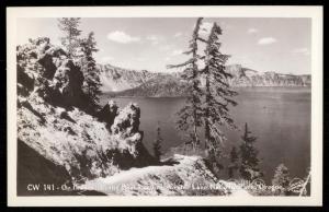 On the Trail to the Boat Landing - Crater Lake National Park