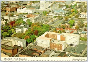 Mansions City Lawns Gardens Distribution Center Raleigh North Carolina Postcard