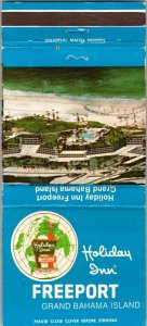 Vintage Matchbook Cover Holiday Inn Freeport Grand Bahama Island MB142