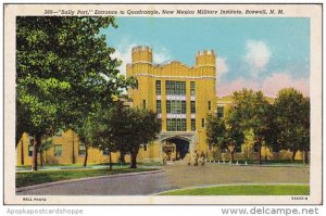 New Mexico Roswell Sally Port Entrance To Quadrangle New Mexico Military Inst...