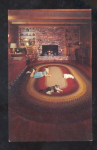 OKLAHOMA CITY OKLAHOMA HUMMEL MAID CO. INTERIOR ADVERTISING POSTCARD ROUTE 66