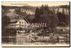 Old Postcard Doubs Basins Basin Riviera The Swiss Hotel