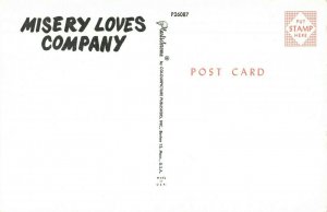 Postcard Comic Misery Loves Company