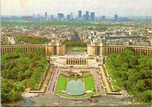 postcard   Paris   France   Palais de Chaillot