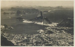 Brazil Rio de Janeiro Botafogo visto do Corcovado 1927 