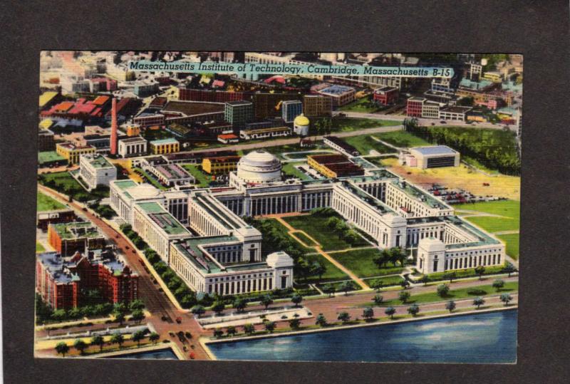 MA Massachusetts Institute of Technology Cambridge Boston Engineers Postcard MIT