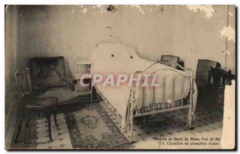 Postcard Old House Le Mans Sante Room Premiere clause