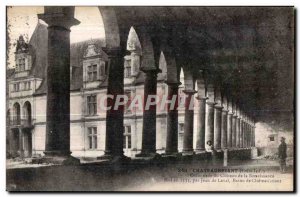 Chateaubriant - Colonnade of the Renaissance Chateau - Old Postcard