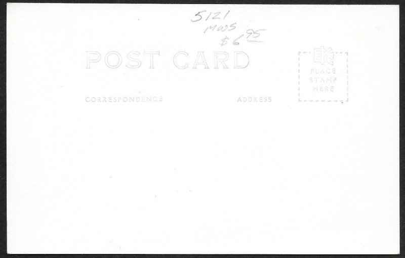 Nut Tree Flower Shop Vacaville California RPPC Unused c1940s