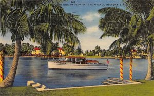 Boating in Florida, The Orange Blossom State, USA  