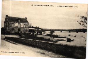 CPA CHAMPTOCEAUX - Le Port du Moulin et la Loire (165203)