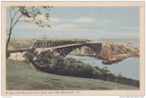 Bridges Over Reversing Falls, Saint John, New Brunswick, Canada, 1910-1920s