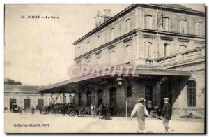 Niort Postcard Old Train Station