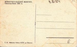 B81954 moravsko slezske bezkydy ostravice Beskid czech republic front/back image