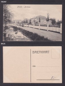 Vintage Postcard Netherlands Boskoop Rushes