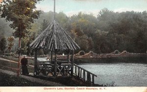 Churchill's Lake in Stamford, New York