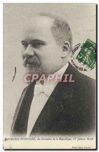 Old Postcard Raymond Poincare President of the Republic