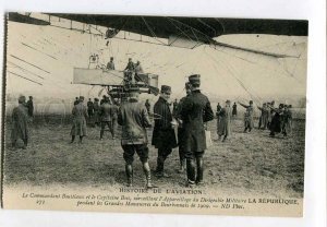 415284 Aviation history FRANCE airship dirigible La Republique capitaine Bois