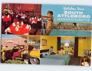 Postcard Holiday Inn, South Attleboro, Massachusetts